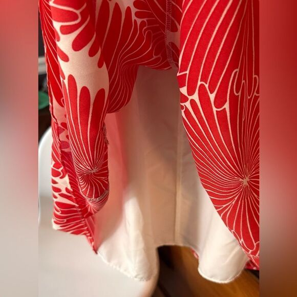 J. Crew Sunburst Flowers Flutter Sleeve Shift Dress - Picture 7 of 9